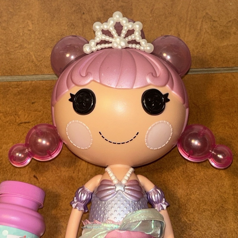 Lalaloopsy Bubbly Mermaid Full Size Doll Laguna Sea Splash With Pet Octopus B1 - Picture 2 of 4